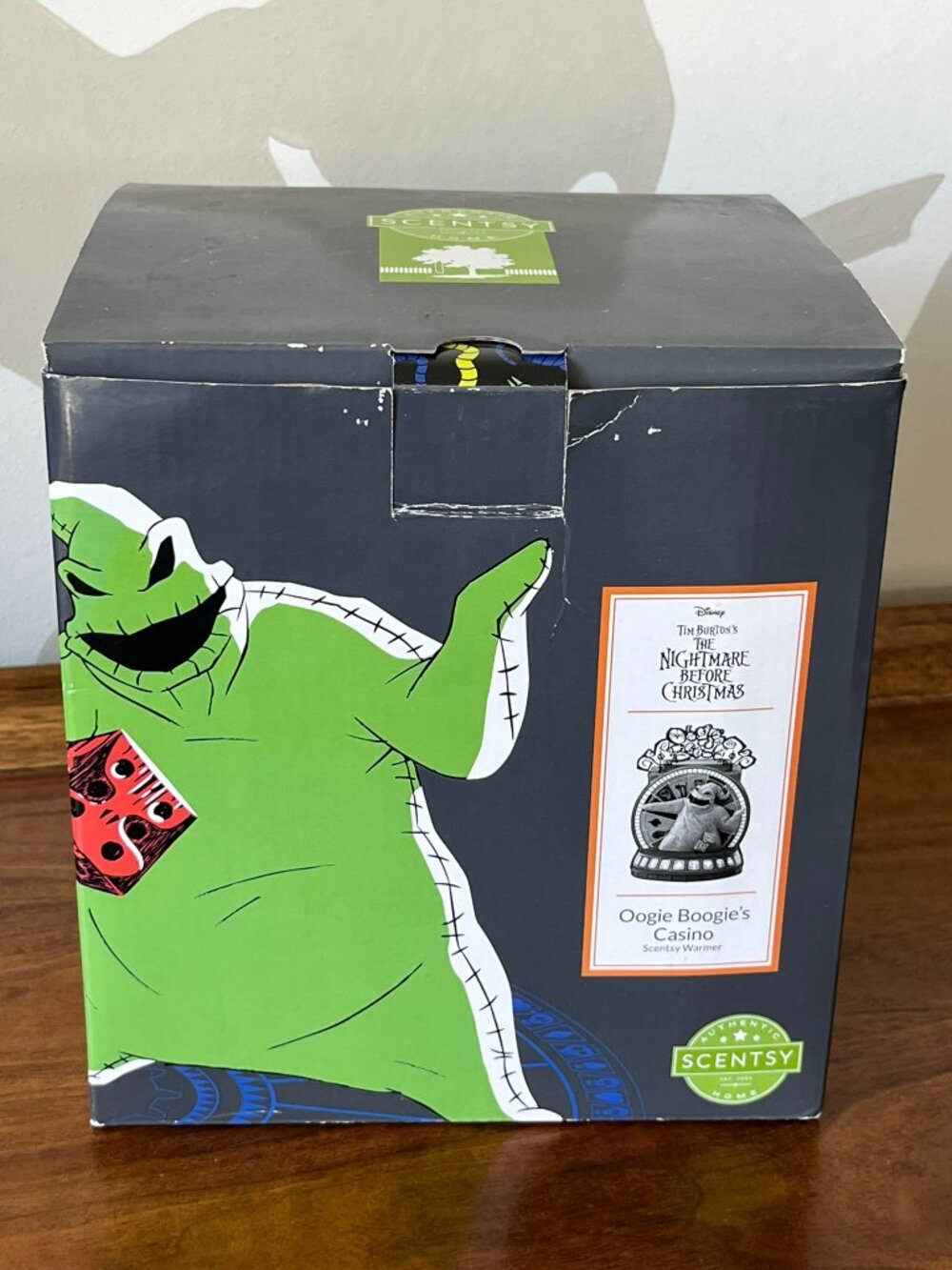 The Nightmare Before Christmas Oogie Boogie’s Casino Scentsy Warmer - Halloween